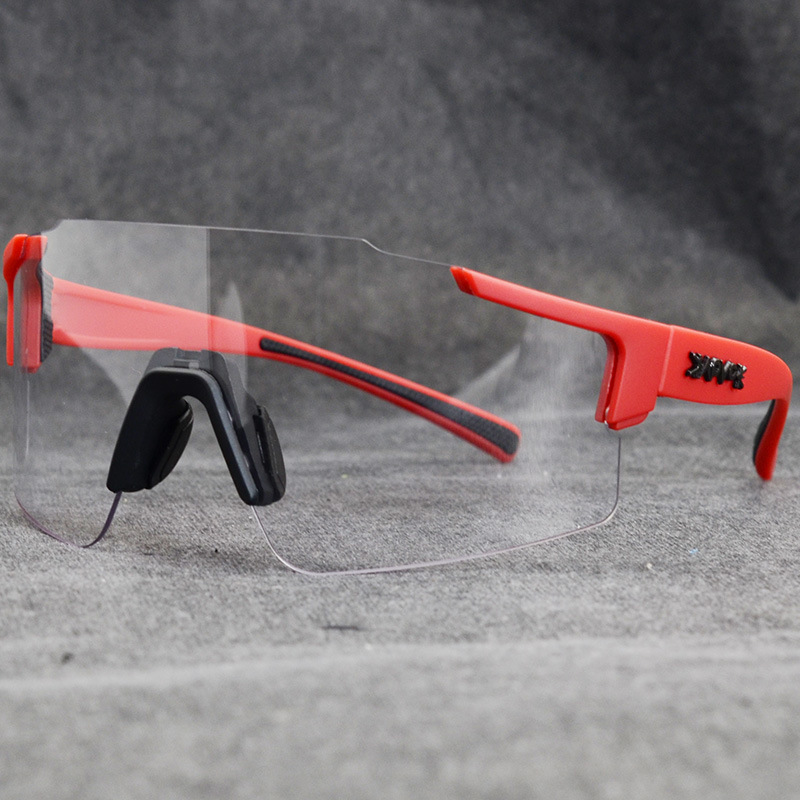 Men Women 2021 Photochromic 1 Lens Cycling Glasses Road Bike Sport Sunglasses Bicycle MTB Goggle Outdoor Fishing Driving Eyewear