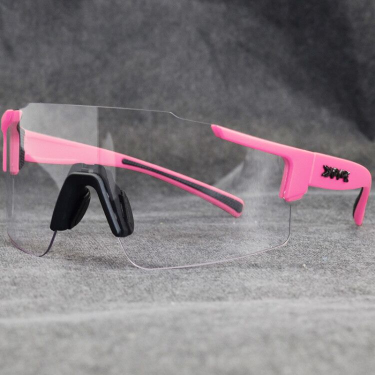 Men Women 2021 Photochromic 1 Lens Cycling Glasses Road Bike Sport Sunglasses Bicycle MTB Goggle Outdoor Fishing Driving Eyewear