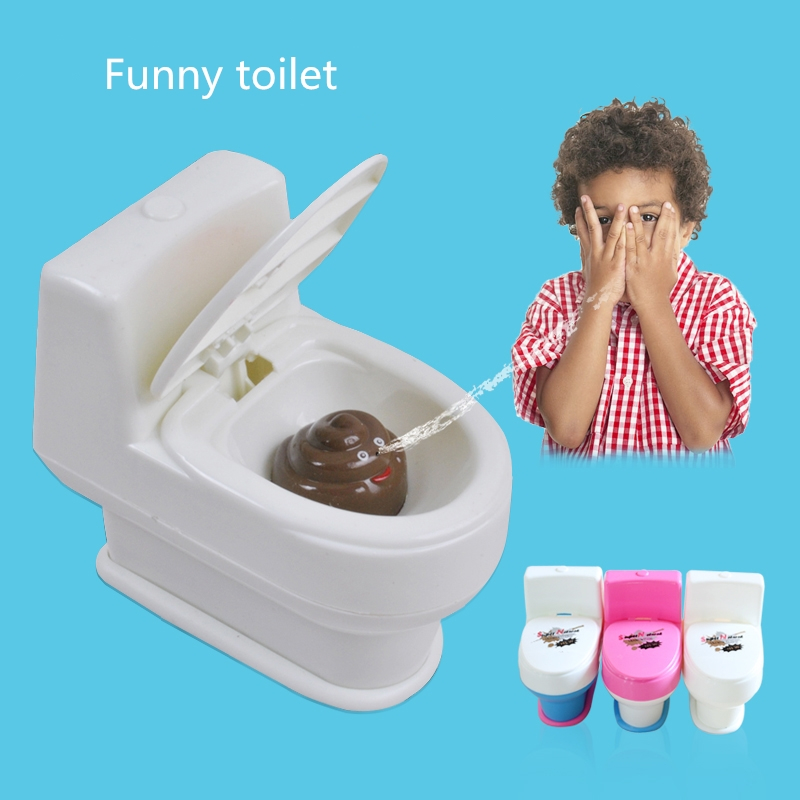 Spray Water Toilet Closestool Vent Jokes Gags Pranks Maker Trick Fun Novelty Funny Gadgets