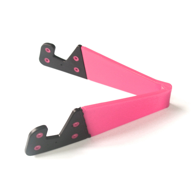 New V-Shaped Universal Foldable Mobile Cell Phone Stand Holder for iPhone iPad E-Reader Tablets Adjustable Support Phone Holder