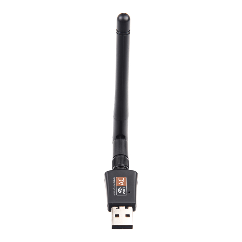 Wifi Adapter 600Mbps Dual Band 2.4G/5.8G Wireless Network Adapter 802.11ac USB Wifi Adapter For Desktop/Laptop/PC