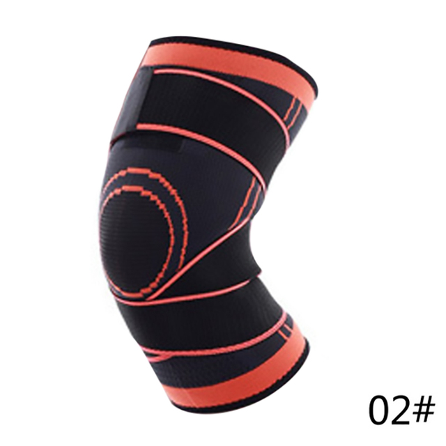 1PC Kneepad Elastic Bandage Pressurized Knee Pads Knee Support Protector for Fitness sport running Arthritis muscle joint Brace