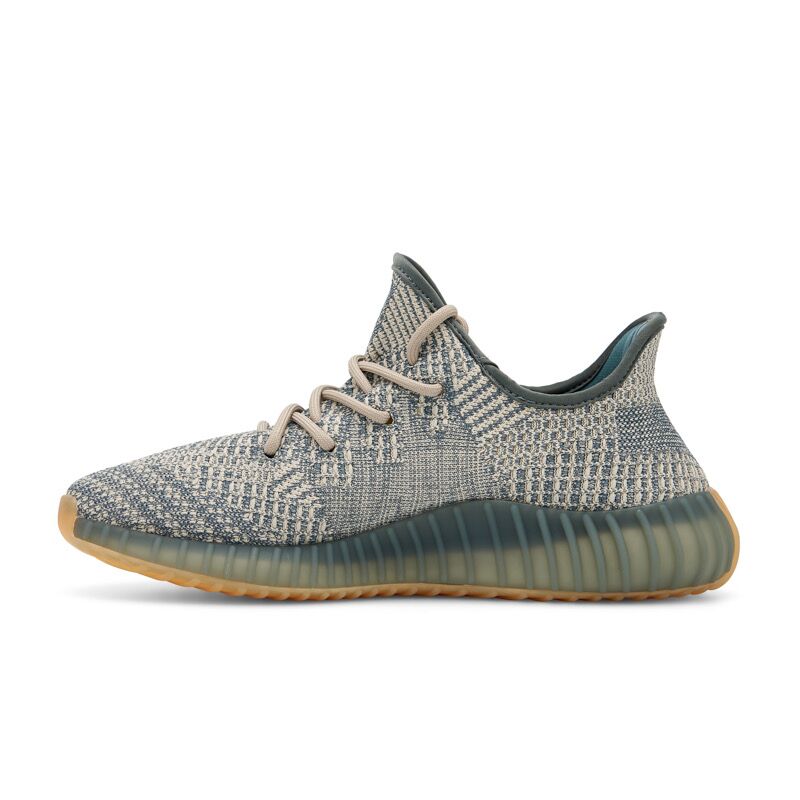 Sneakers Yeezy couple  350v2 shoe flying texture running shoes