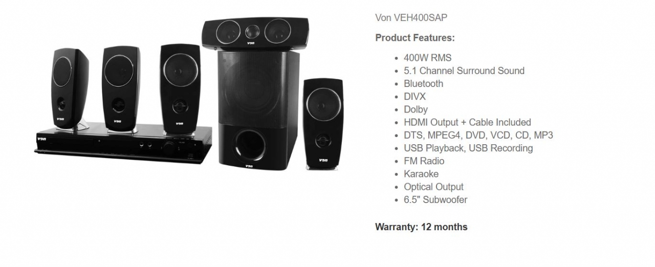 von home theater