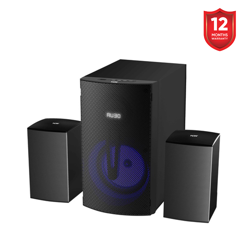 Von VES0802FS Subwoofer Speaker Systems 2.1CH, Bluetooth, USB 80W RMS Woofer  Bass extreme   Remote control   USB slot