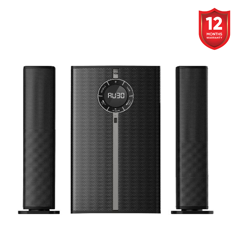 Von VES1602FS RMS Subwoofer 2.1CH LED display USB slot Bass extreme  160W RMS Subwoofer  SD MMC slot Remote control