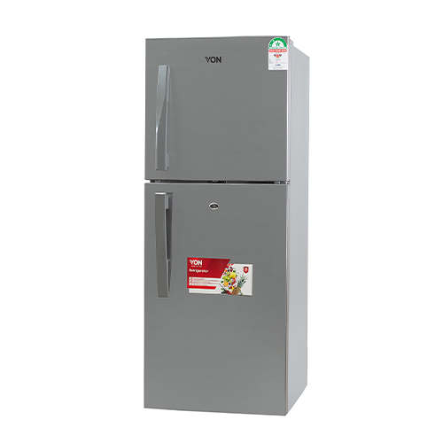 Von Double Door Fridge VART-25NHS 220L independent temperature control large capacity meets multi-scene storage, ideal for daily family food storage and other needs