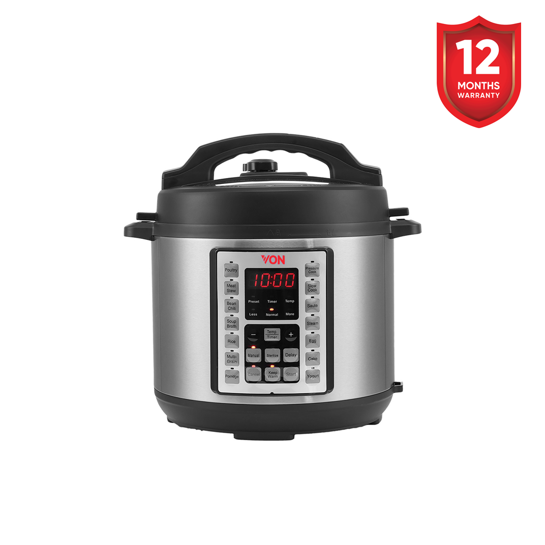 Hotpoint Von Cookware VSCP60MMX Pressure Cooker 1000W - 6L
