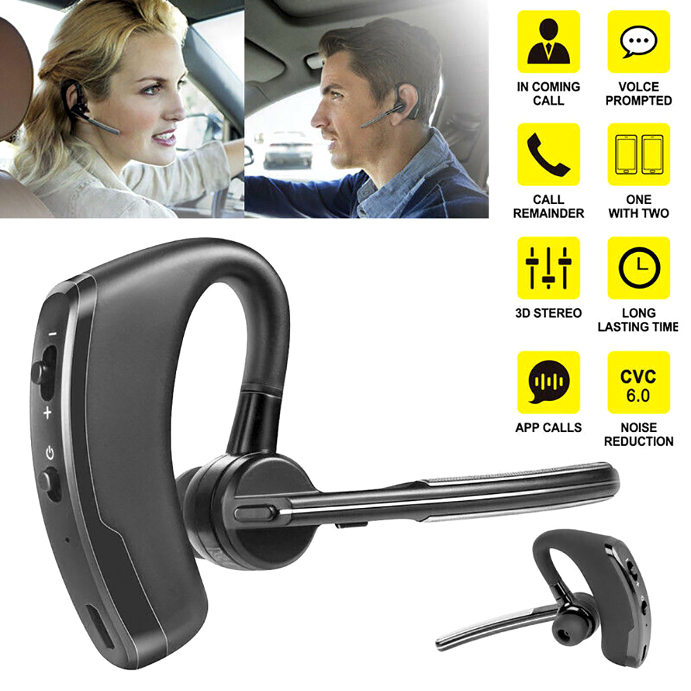 Bluetooth Headset Car Bluetooth Handsfree Wireless bluetooth Earphone with Mic
