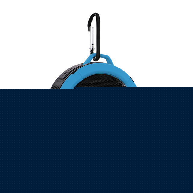 Bluetooth Speaker Handsfree Portable Built-in Mic Shower Camping Bike Speakerphone with Suction Cup