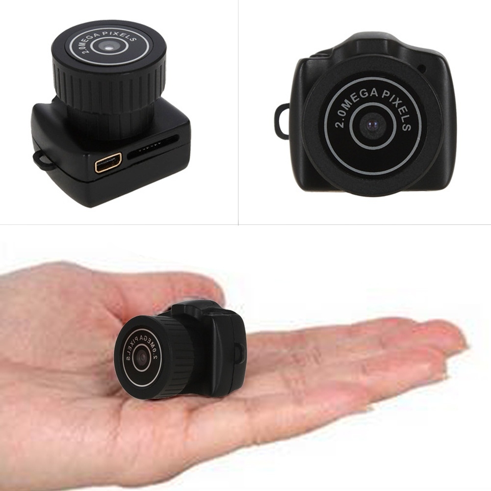 Popular Mini Home Surveillance Y2000 720P HD Webcam Camera Video Recorder Camcorder