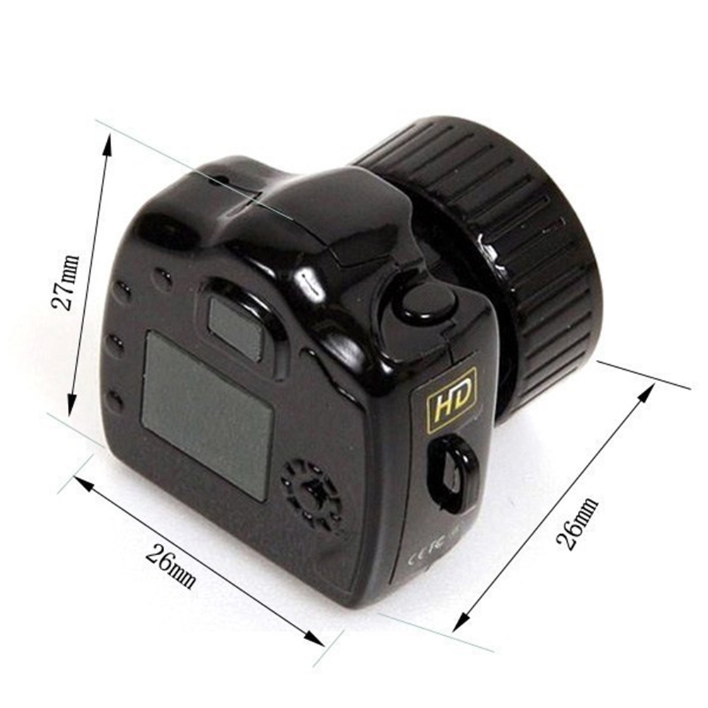 Popular Mini Home Surveillance Y2000 720P HD Webcam Camera Video Recorder Camcorder