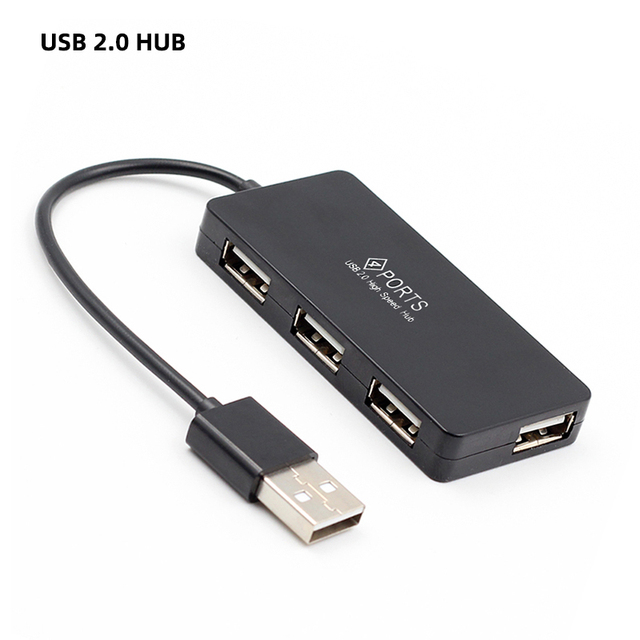 HUB USB 3.0 Laptop PC High Speed External 4 Ports Adapter Splitter USB Expander Computer Accessories
