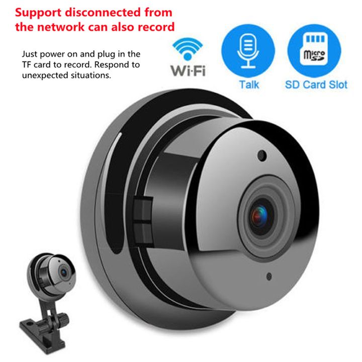 Security Cameras CCTV Night Vision Motion Detection TF Card Slot Systems Mini WiFi Camera Home