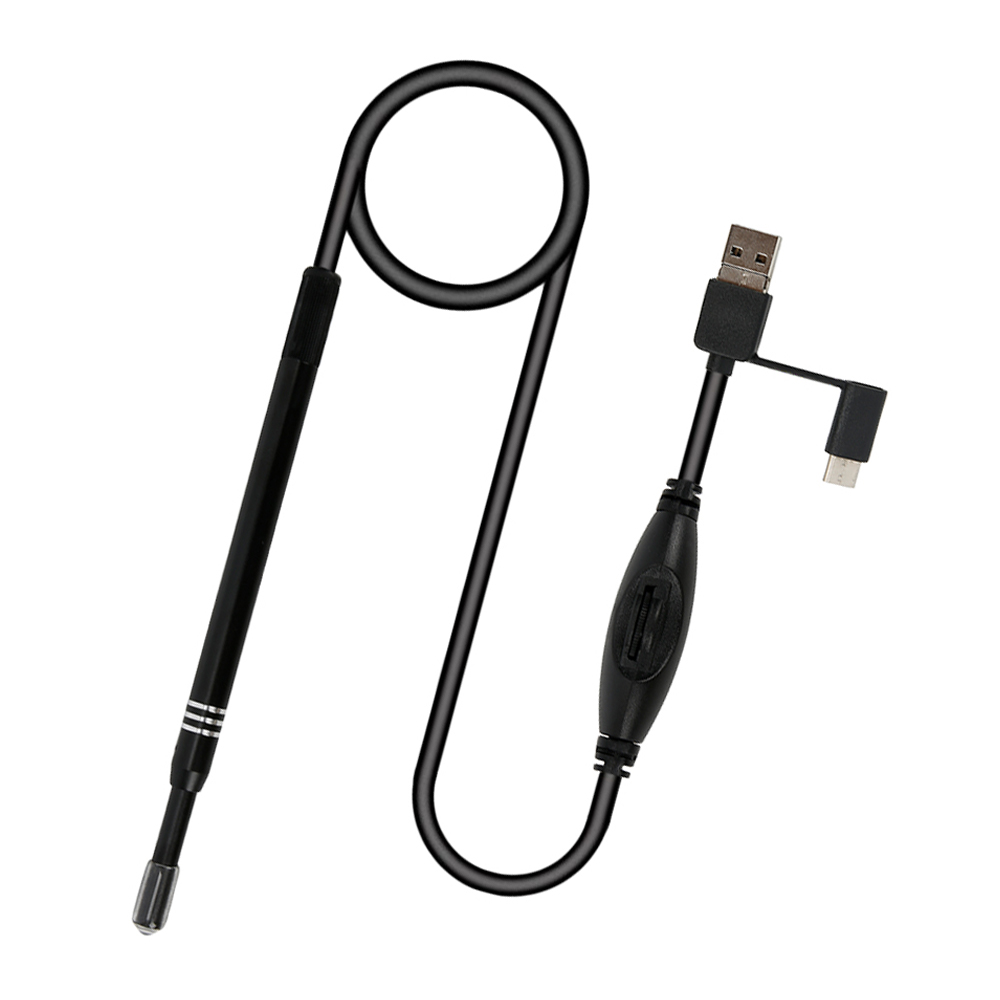 3 in 1 USB Ear Cleaning Endoscope HD Visual Ear Spoon With Mini Camera 5.5mm