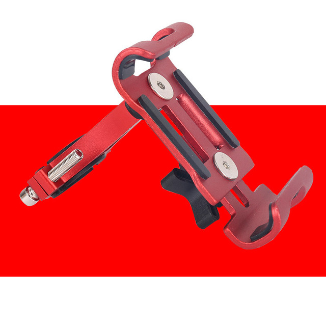 Metal Motorcycle Bike Phone Holder Aluminum Alloy Anti-slip Bracket GPS Clip Universal Bicycle Phone Stand for all Smartphones