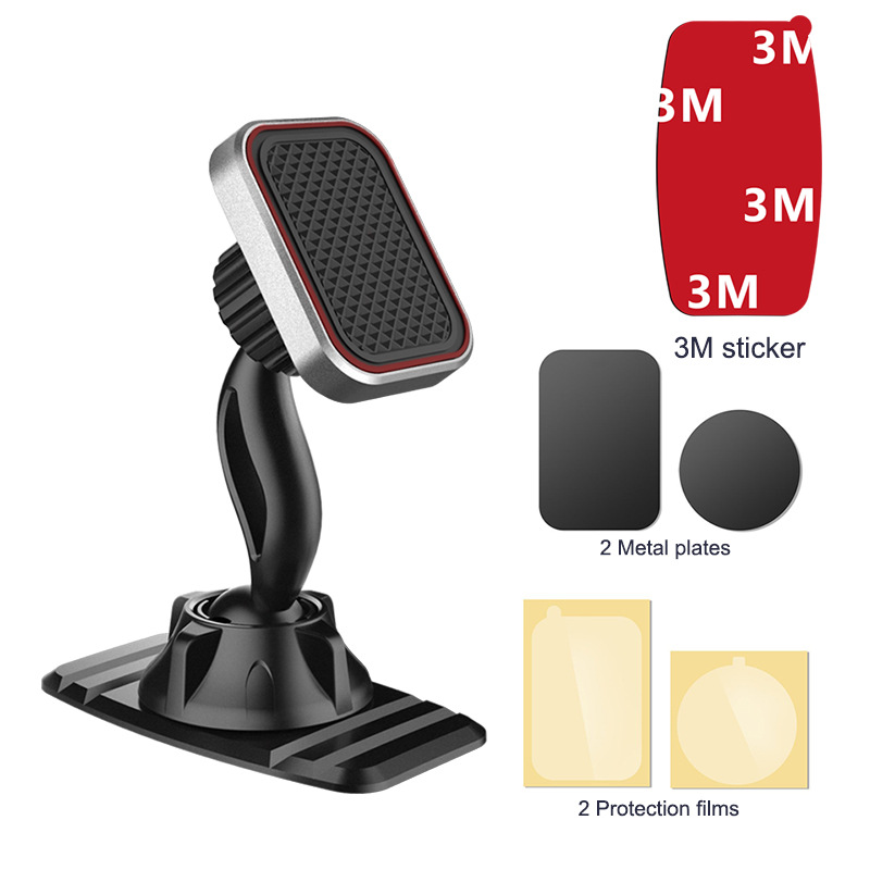 Adjustable New Car Holder Magnet Car Phone Holder 360 Rotatable Stand Mount Support Universal Windshield Holder free hand
