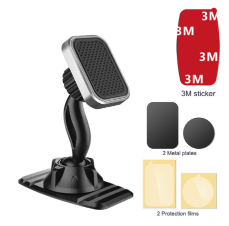Adjustable New Car Holder Magnet Car Phone Holder 360 Rotatable Stand Mount Support Universal Windshield Holder free hand