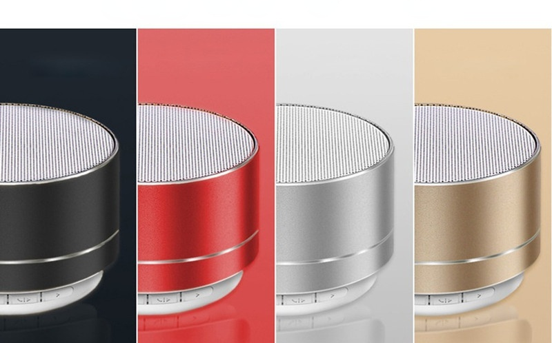 A10 Wireless Bluetooth Audio Small Steel Cannon Subwoofer Mini Portable Gift Card Bluetooth Speaker