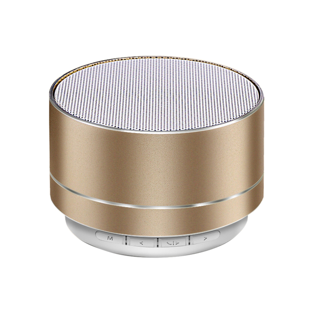 A10 Wireless Bluetooth Audio Small Steel Cannon Subwoofer Mini Portable Gift Card Bluetooth Speaker