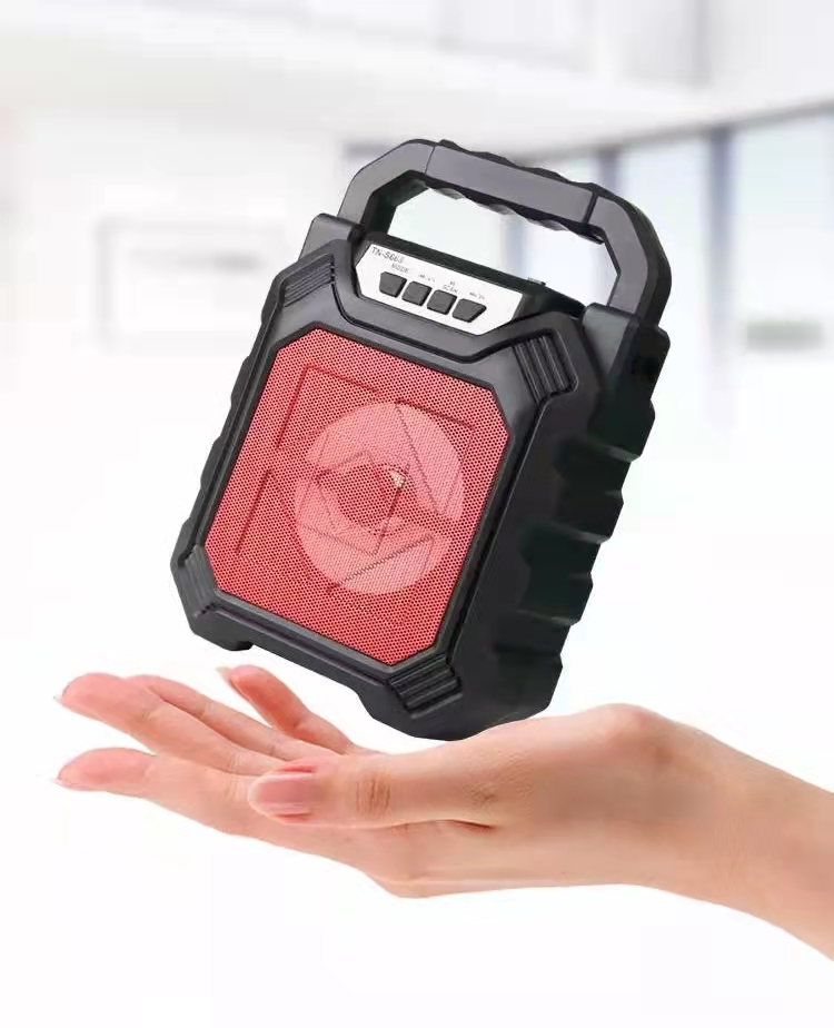 Bluetooth Speaker Wireless Portable Boom Box Soundbar Subwoofer With Microphone Outdoor Sports Card Pluggable Loudspeaker