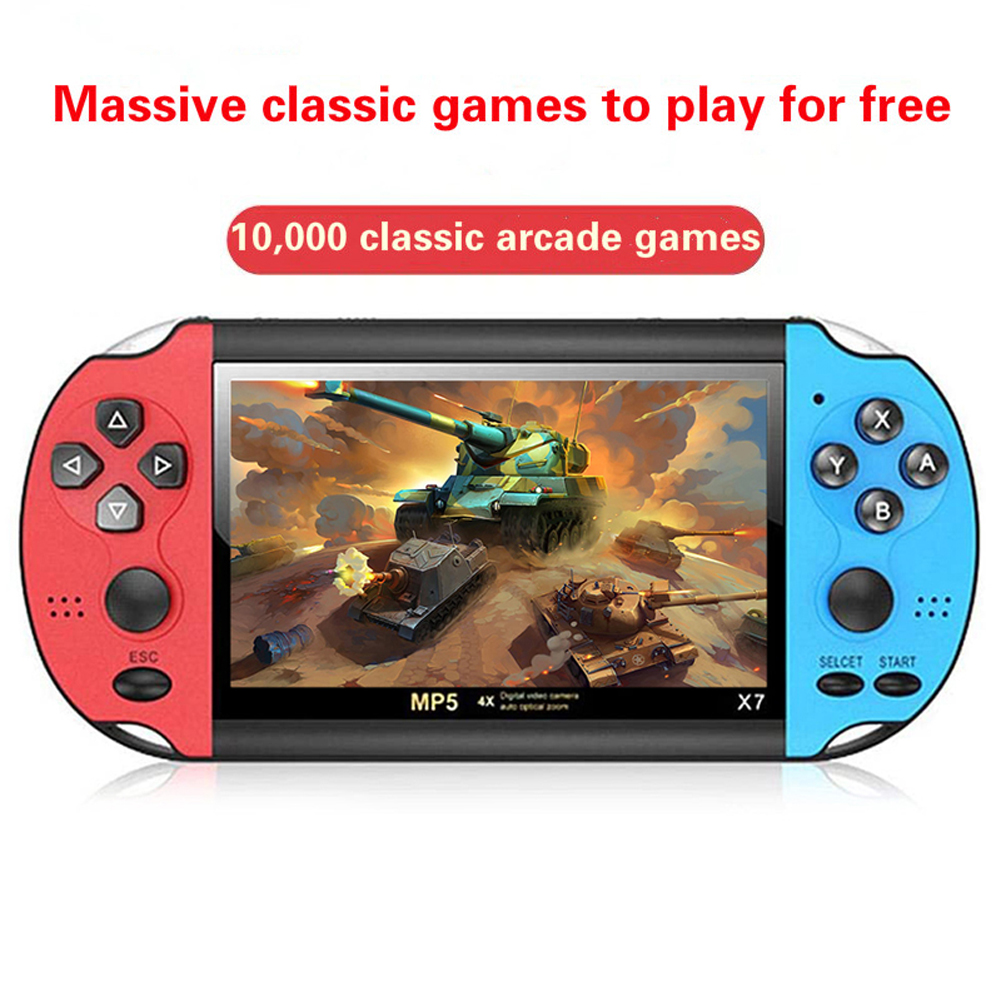 Retro Video Game Console Player Handheld Gaming Portable Portatil Mini Arcade Videogames Electronic Machine Retrogame Play Vidio