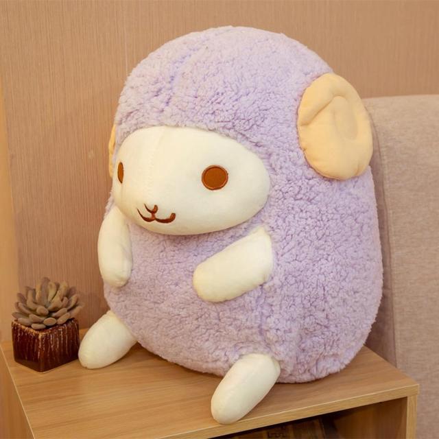 30cm Kawaii Sheep Plush Toys Sofa Decor Super Soft Cute Animals Pillow Stuffed Baby Cartoon Doll for Kids Girls Birthday Gift