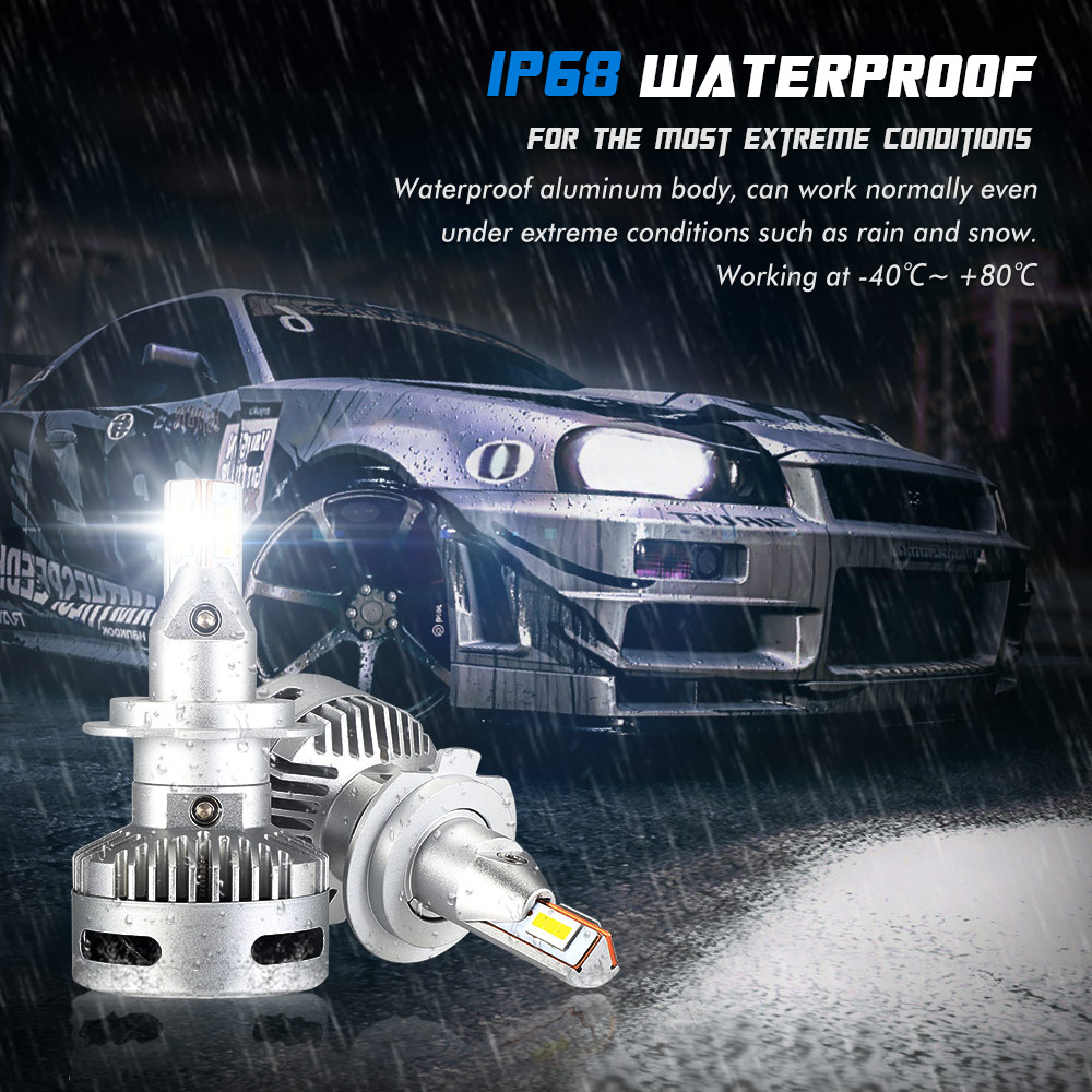 NOVSIGHT Car Projector Headlight H7 Led H7 H11 9005/9006 9012 D5 D2/D4 D1/D3/D8 90W 12000LM 6500K Auto Headlamp Fog Light Bulbs