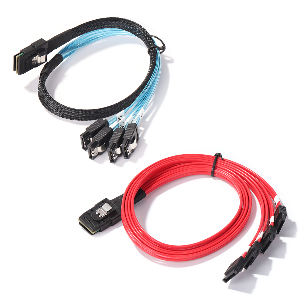 Best price for SAS SATA Cable SFF-8643 To 4 SFF-8482 Internal Mini SAS ...
