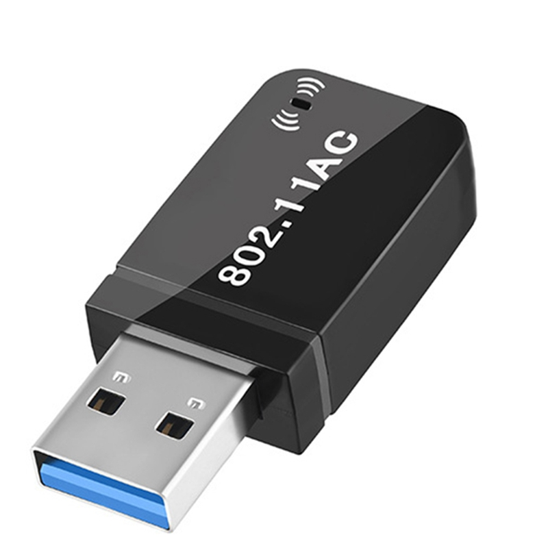 AC1200 USB3.0 Mini Wifi Receiver Adapter 1200Mbps Wireless Network Card  with RTL8812BU 2.4G/5.8G Dual Band  USB LAN Card
