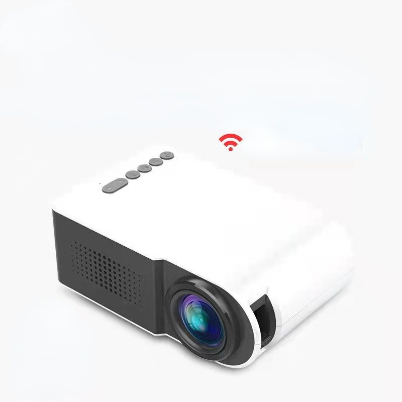 Mini LED Projector 320x240 Pixel HDMI USB Home Media Portable Player 600 Lumens 3.5mm Audio Support 1080P Playback