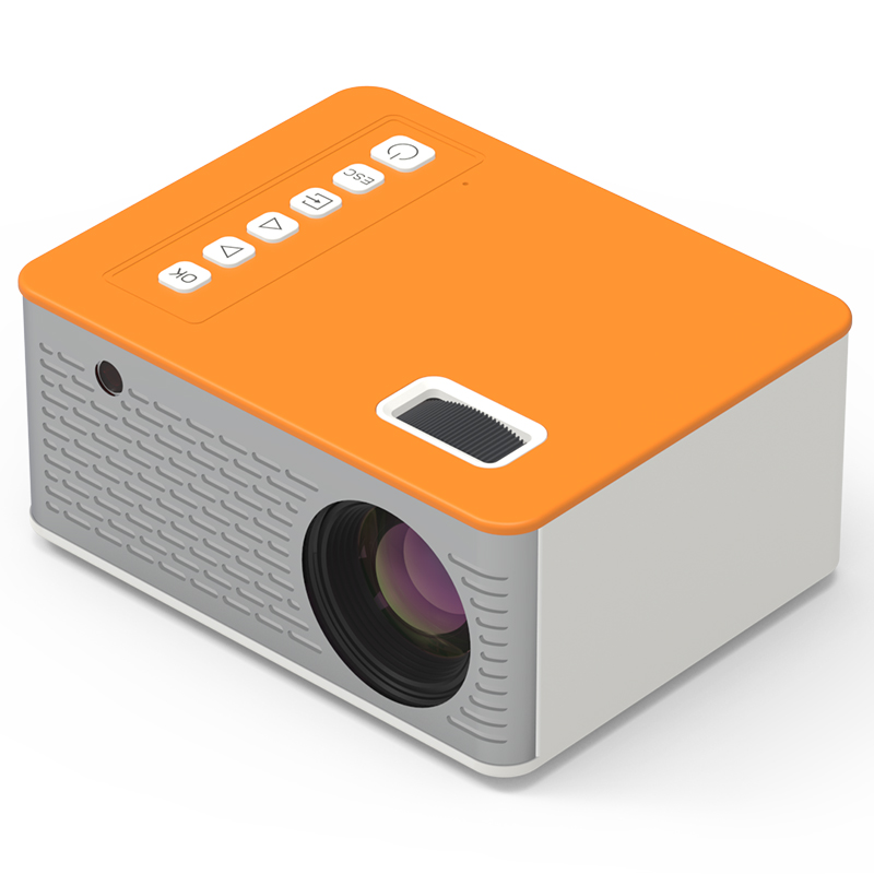 HD Mini Projector UC28D 16.7M Audio Portable Projector Home Media Player Video Home Cinema 3D Movie Game Projector