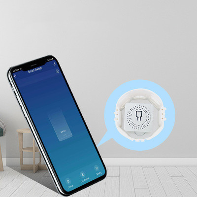 16A Tuya Mini WiFi Switch Module Smart Life Remote Voice Control Smart Light DIY Switch Module Smart Home With Alexa Google Home
