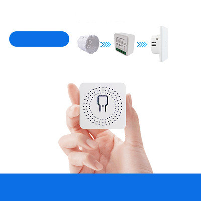16A Tuya Mini WiFi Switch Module Smart Life Remote Voice Control Smart Light DIY Switch Module Smart Home With Alexa Google Home