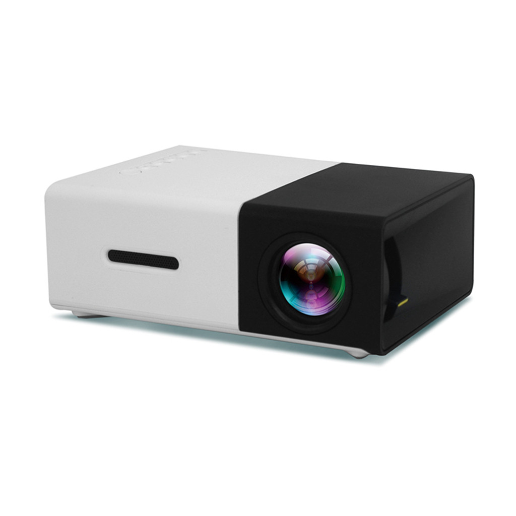 Mini Portable Pocket Projector HD 1080P 600 Lumens LCD Movie Video Home Theater Room Media Player Smart Phone Beamer Hot