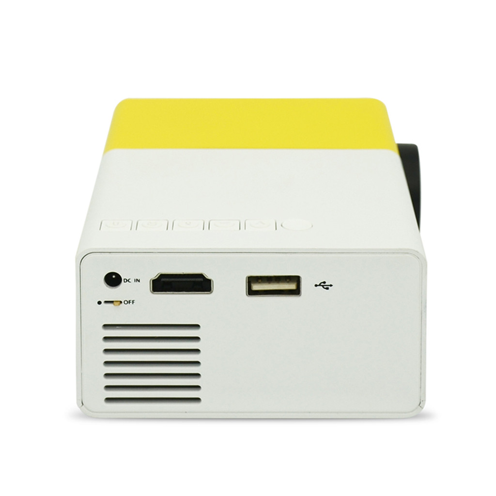 Mini Portable Pocket Projector HD 1080P 600 Lumens LCD Movie Video Home Theater Room Media Player Smart Phone Beamer Hot