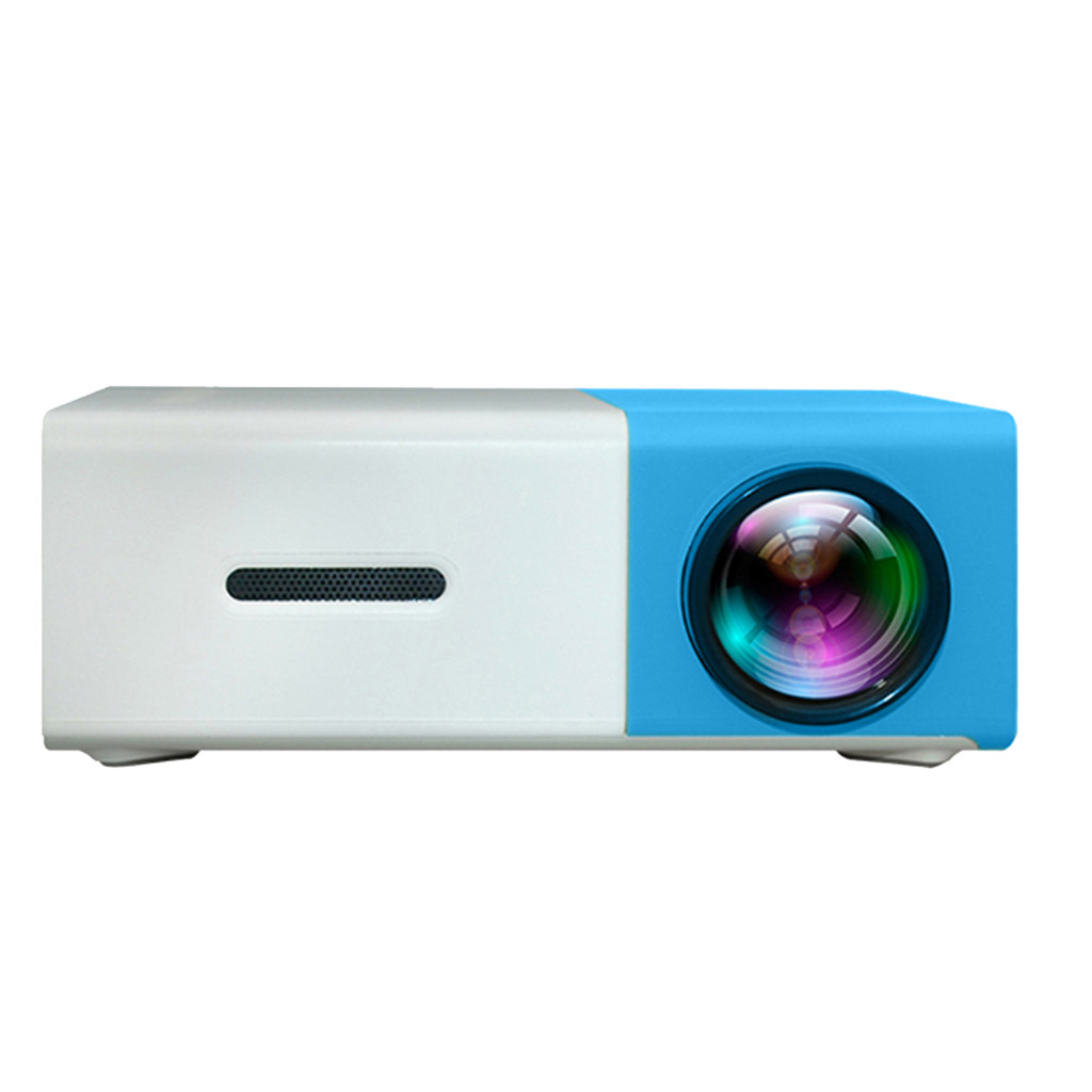 Mini Portable Pocket Projector HD 1080P 600 Lumens LCD Movie Video Home Theater Room Media Player Smart Phone Beamer Hot
