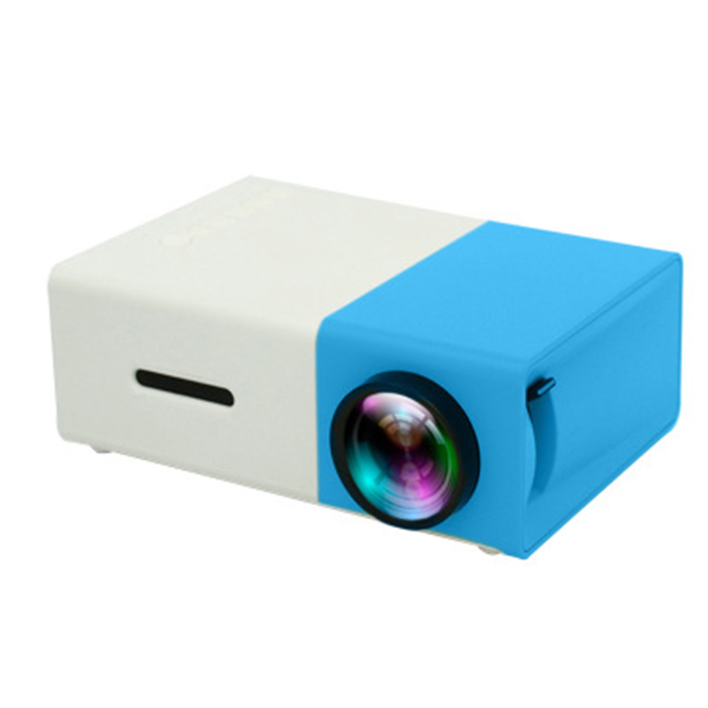 Mini Portable Pocket Projector HD 1080P 600 Lumens LCD Movie Video Home Theater Room Media Player Smart Phone Beamer Hot