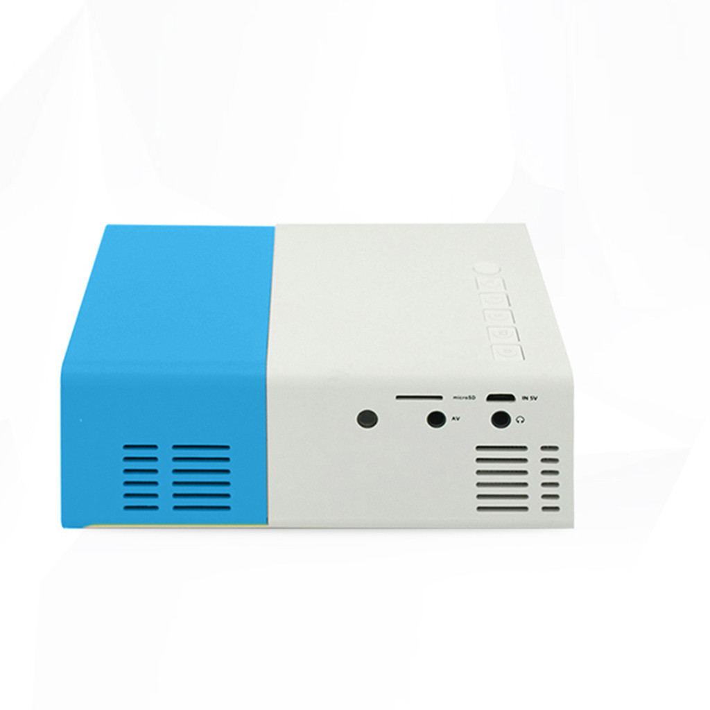Mini Portable Pocket Projector HD 1080P 600 Lumens LCD Movie Video Home Theater Room Media Player Smart Phone Beamer Hot