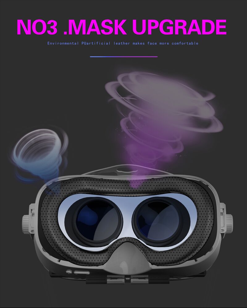 3D VR Glasses Virtual Reality Headset For iPhone Android Smartphone Goggle Casque Smart Phone 3 D Lenses Binoculars