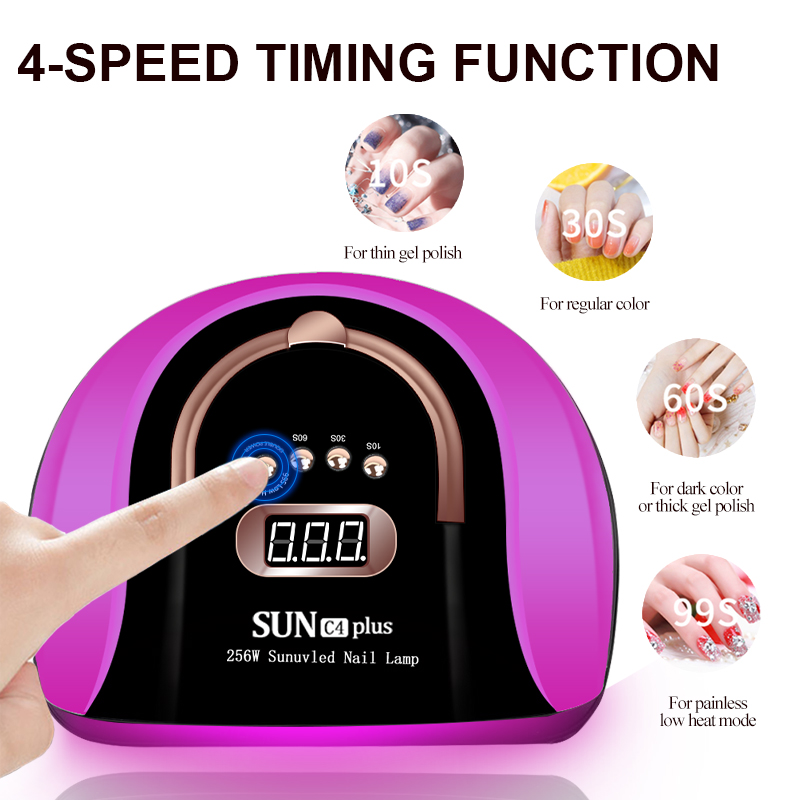 High Power Gel UV Led Nail Lamp Polish Cabin Gel with 57 LEDs Nail Dryer Equipment for Manicure Tool for Professional Drying Gel