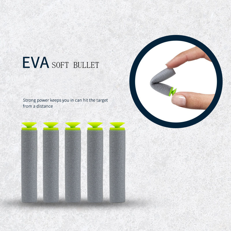 EVA Soft Bullet Toy Gun Children Interactive Sucker Bullets Shoot Gun Toys Indoor Outdoor Shooting Game for Kids Foam Space Guns