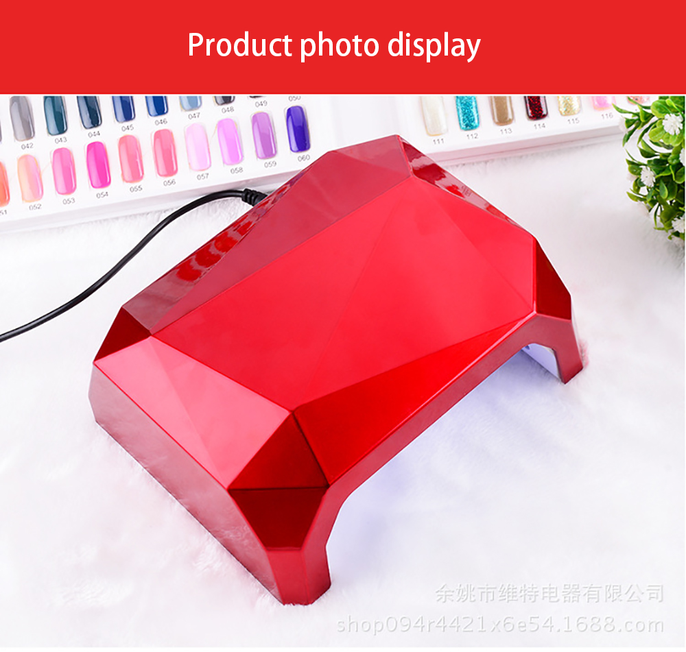 36W UV Lamp for Manicure Nail Dryer Pro UV LED Gel Nail Lamp Fast Curing Gel Polish Ice Lamp for Nail Manicure Machine