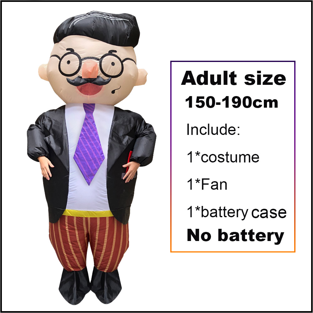 New Adult kids Party costums Alien Inflatable Costumes Dress Up Funny Carry On Santa Pants Halloween Carnival clown costume