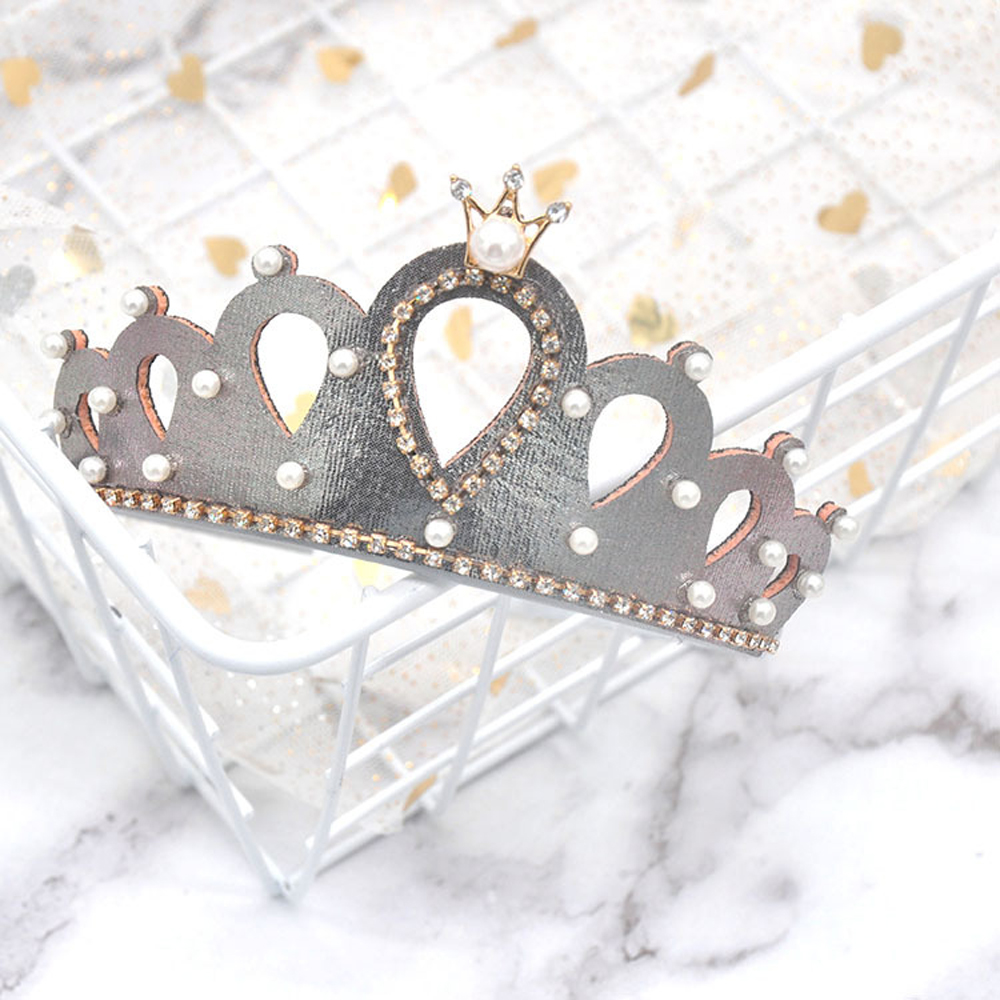 Princess Crystal Tiaras Rhinestone Hairhoop Crowns Headband Handmade Hair Band Headwear For Kids Girls Hair Accessories Gifts