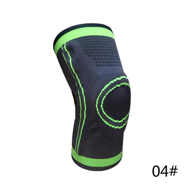 1PC Kneepad Elastic Bandage Pressurized Knee Pads Knee Support Protector for Fitness sport running Arthritis muscle joint Brace
