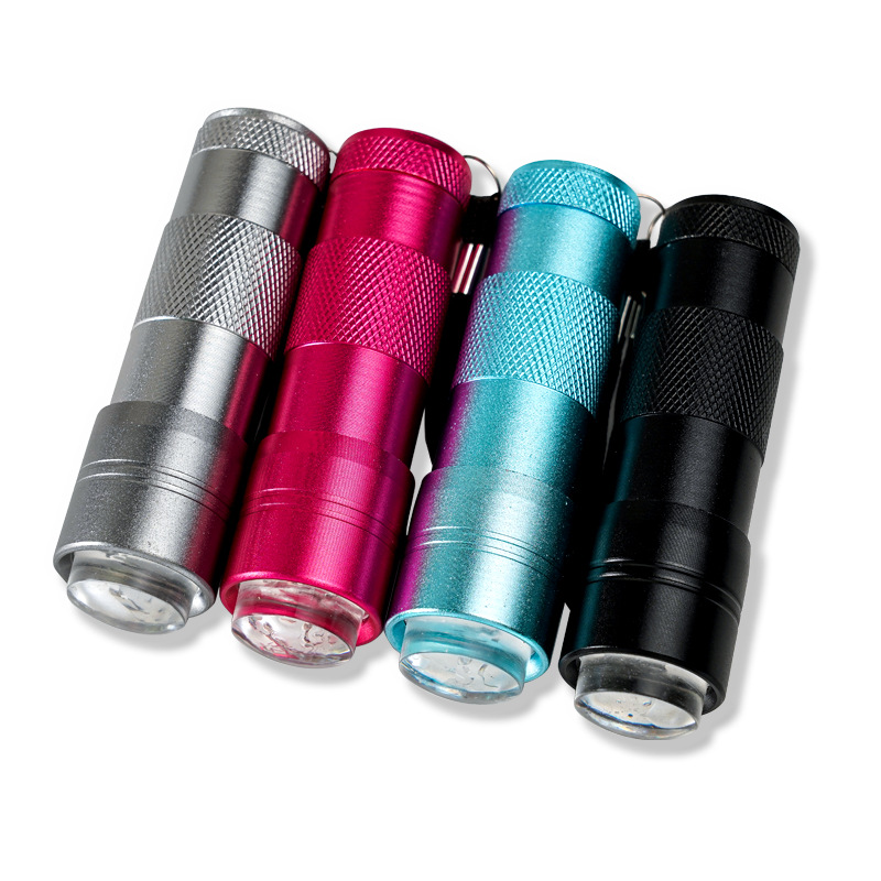 Mini UV Led Light UV LED Lamp Nail Dryer for Gel Nails LED Flashlight Portability Nail Dryer Machine Nail Art Tools UV Light 1pc