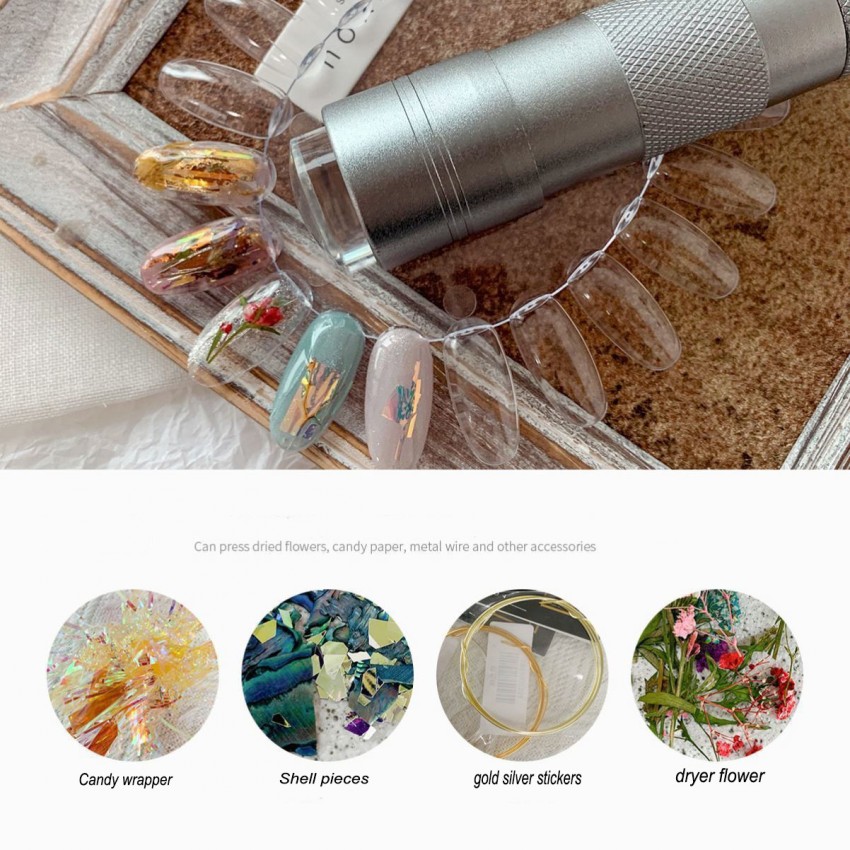 Mini UV Led Light UV LED Lamp Nail Dryer for Gel Nails LED Flashlight Portability Nail Dryer Machine Nail Art Tools UV Light 1pc