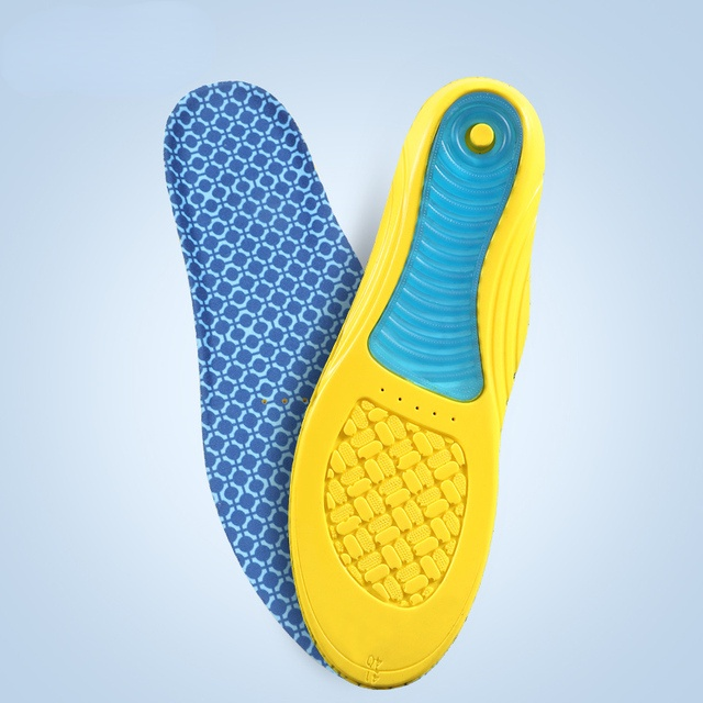 Dual Shock Absorption Insoles for shoes top quality cushions breathable comfortable foot pain relieve shoe