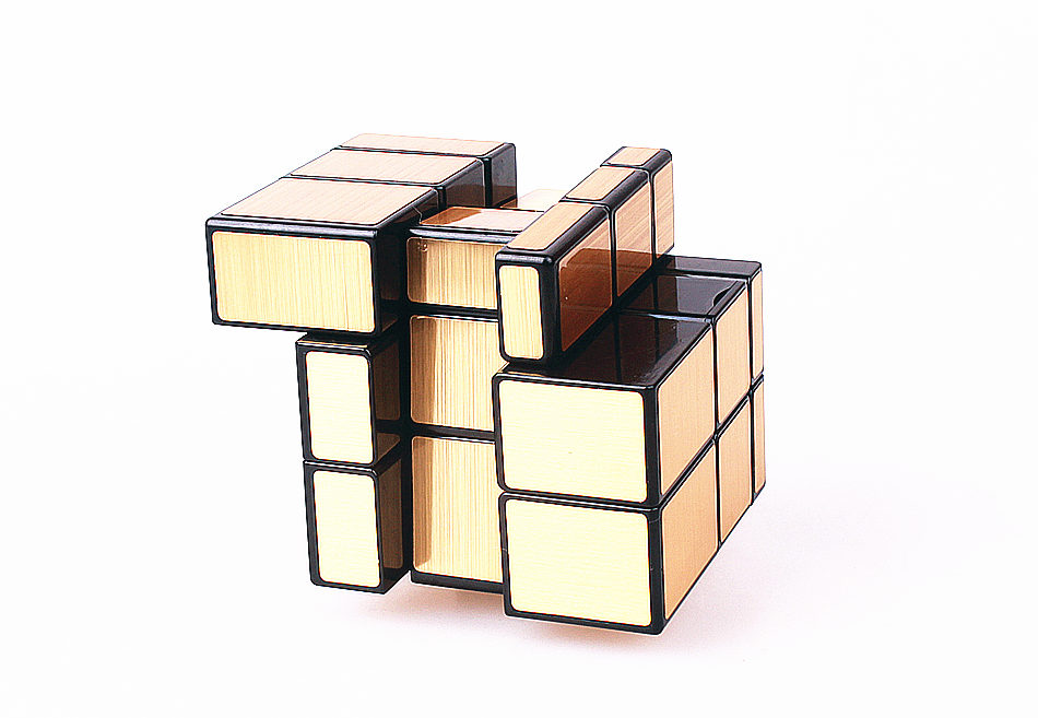 Mirror Cube Magic Speed 3x3x3 Cube Silver Gold Stickers Professional Puzzle Cubes Toys For Children Mirror Blocks 3x3 Cube